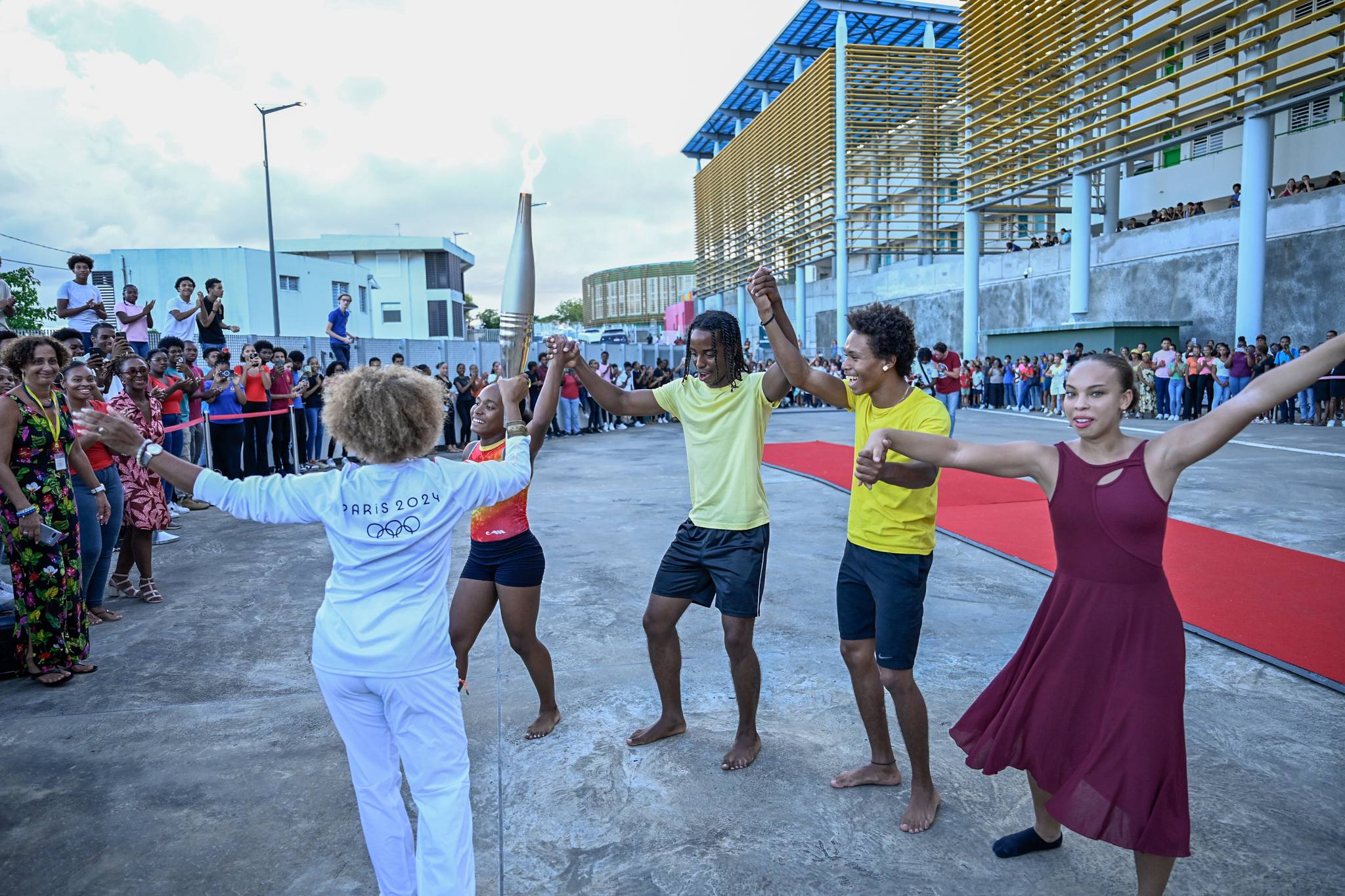 Relais de la flamme des Jeux Olympiques de Paris 2024, Martinique