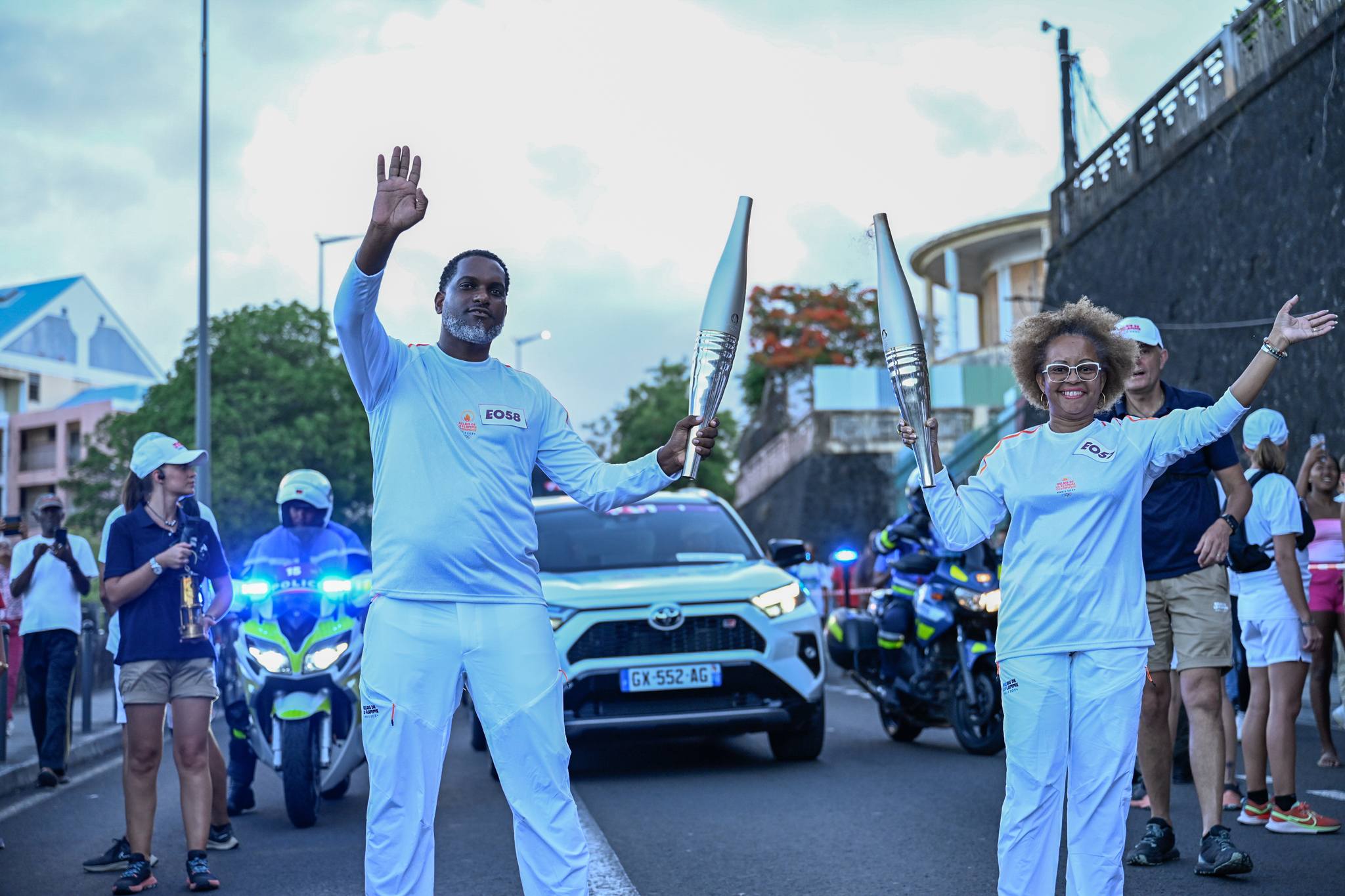 Relais de la flamme des Jeux Olympiques de Paris 2024, Martinique