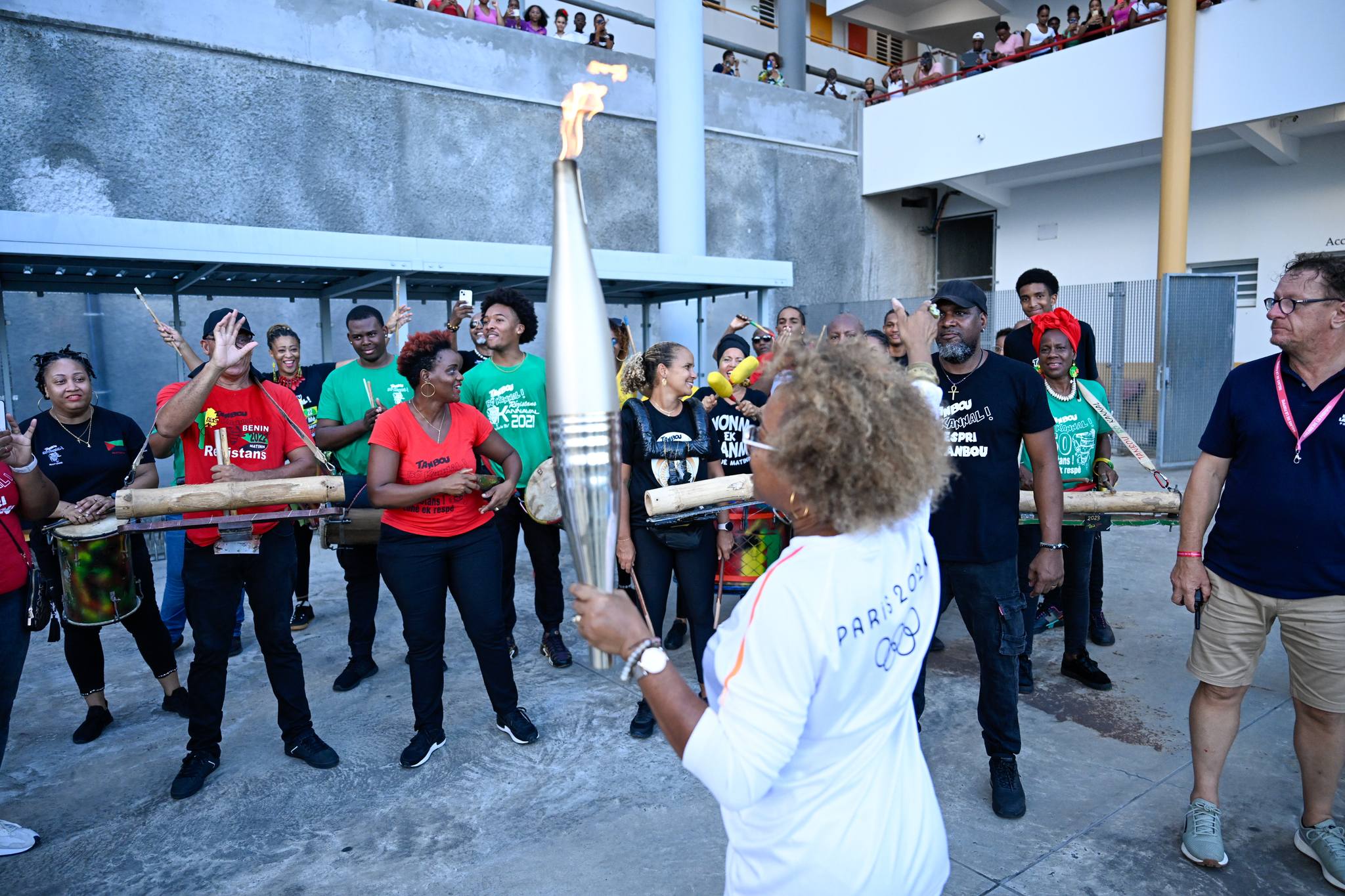 Relais de la flamme des Jeux Olympiques de Paris 2024, Martinique